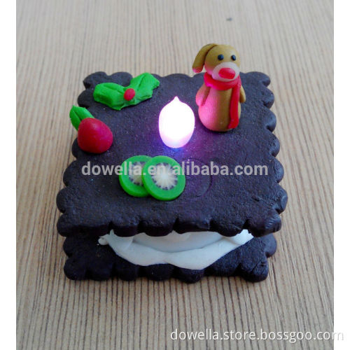Promotional Christmas Ornament,Christmas Decor,LED Christmas cake decoration